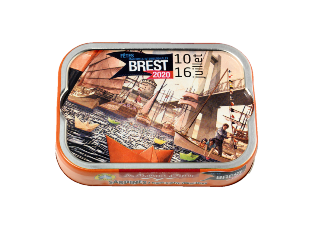 Sardines Brest 2020 Collector Can - Orange