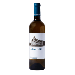 Bottle of french wine AOC Jurançon