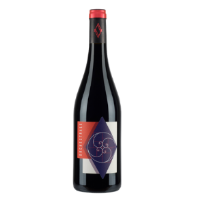 Bottle of french organic red wine Orchestrale 2019