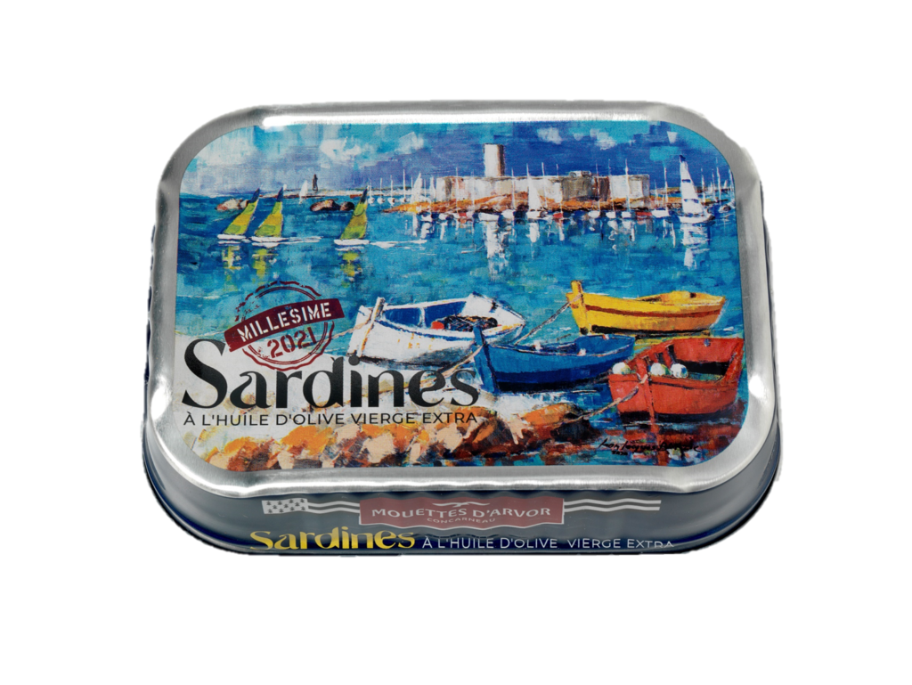 French Limited Collection Sardines Can